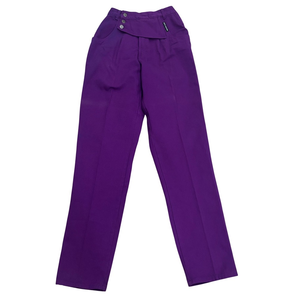 Rocky‎ Mountain Vintage Purple High Waist Western Jeans Asymmetric Size 29 x 35